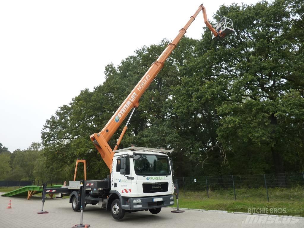 Ruthmann T 330 Truck mounted platforms