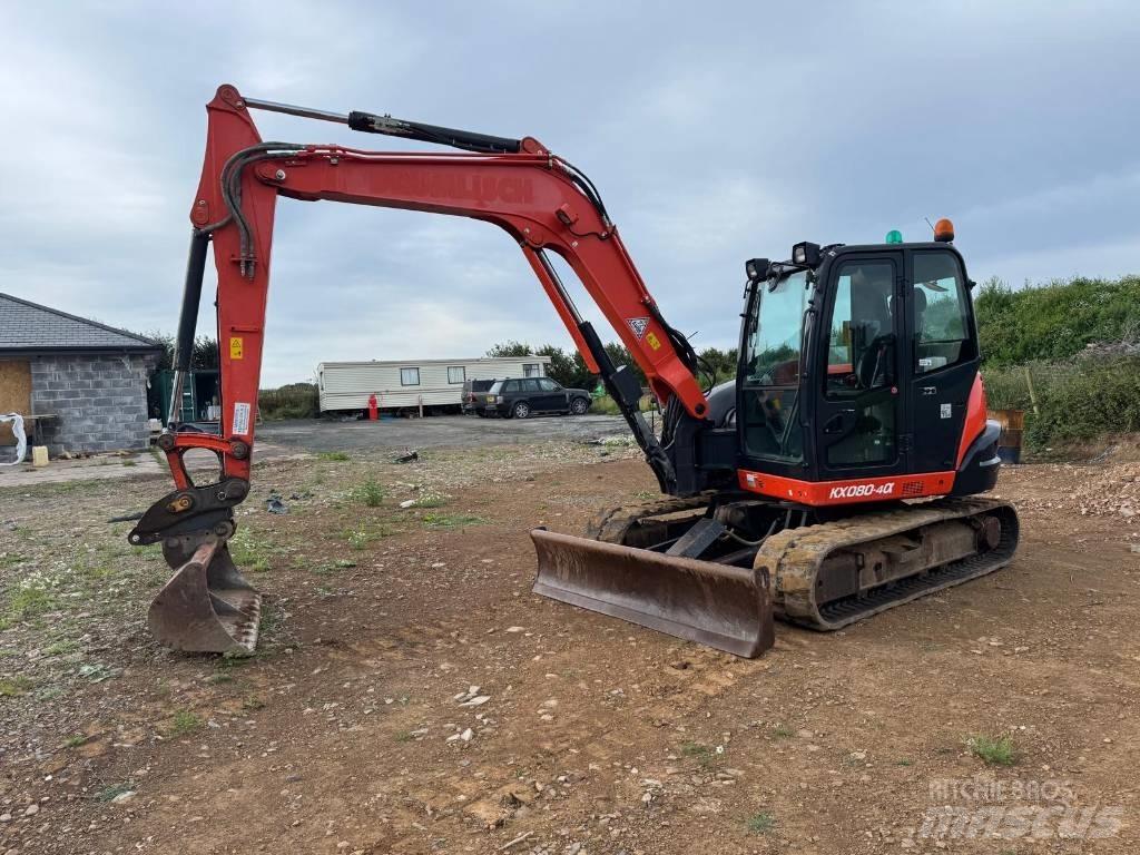 Kubota KX 080-4 Mini excavators  7t - 12t