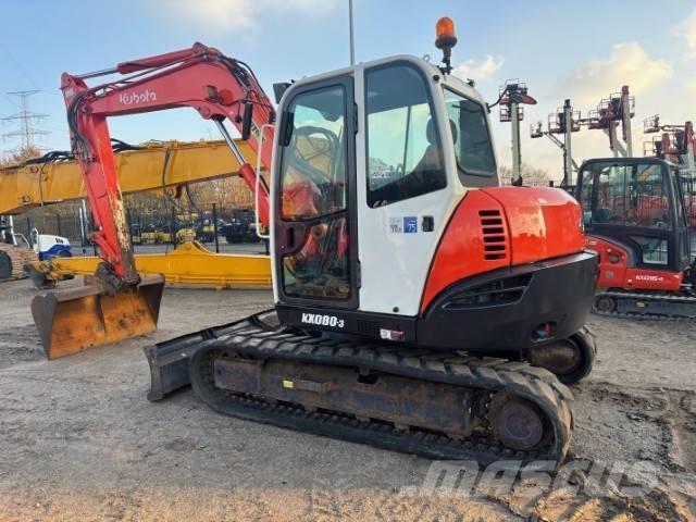 Kubota KX 080-3 Mini excavators  7t - 12t