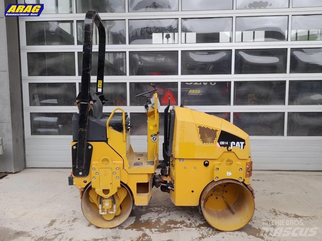 CAT CB 14 Twin drum rollers