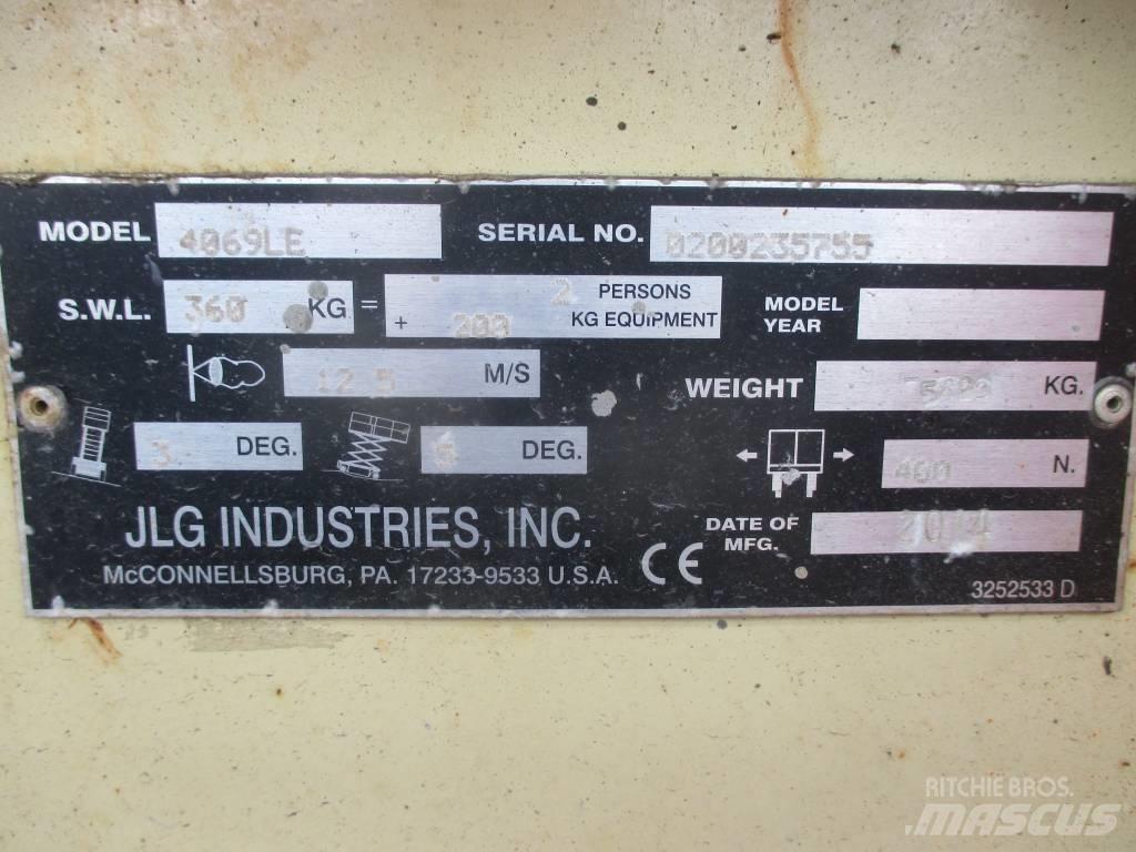 JLG 4069 LE Scissor lifts