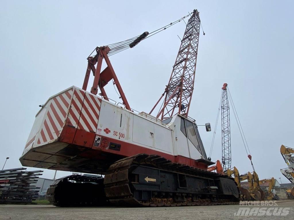 Sumitomo SC500 NVT Track mounted cranes