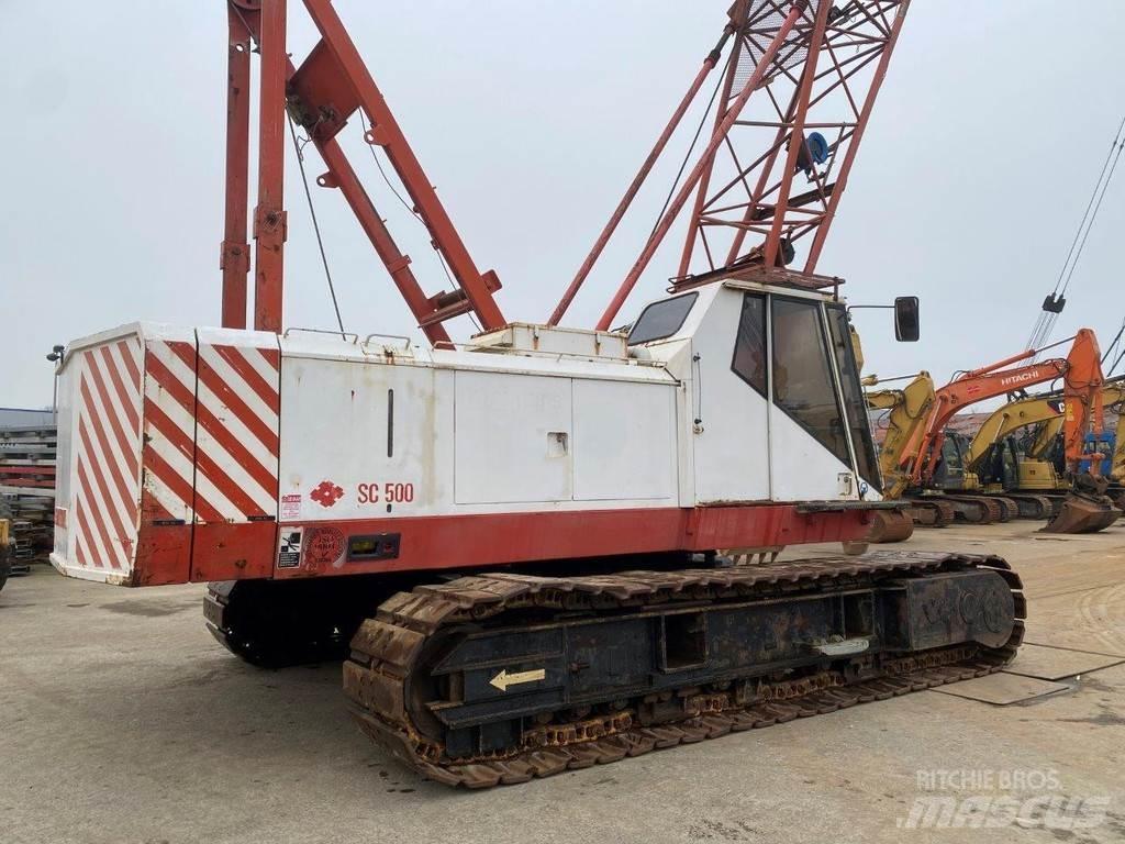 Sumitomo SC500 NVT Track mounted cranes