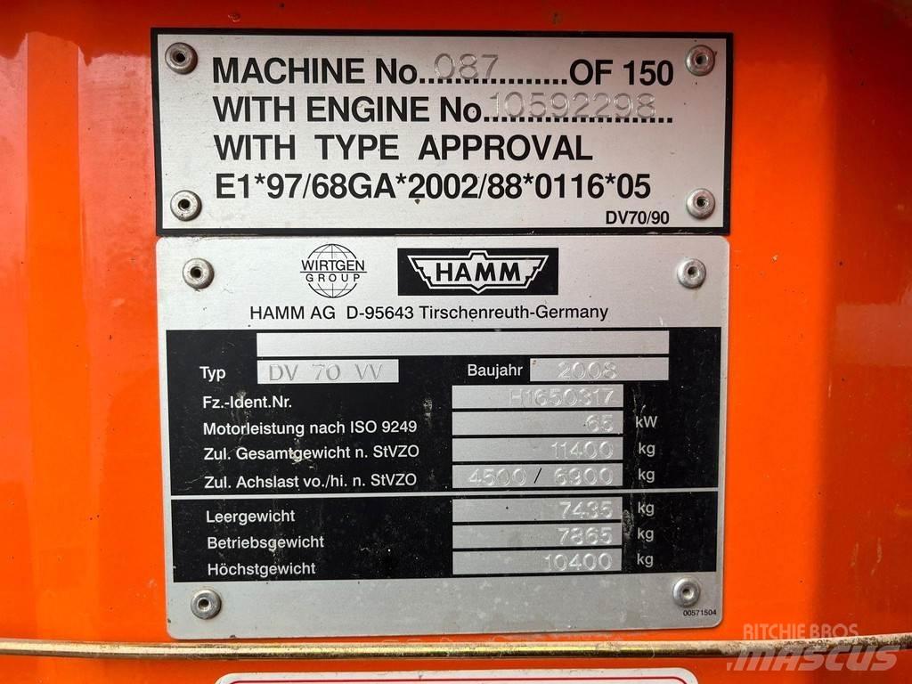 Hamm DV 70 VV Twin drum rollers
