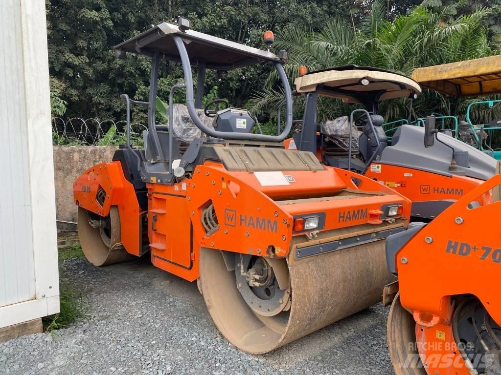 Hamm HD 90 Twin drum rollers