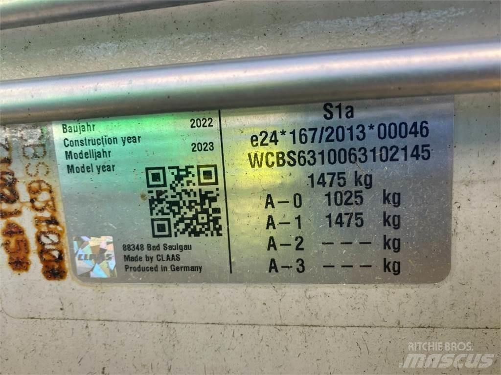 CLAAS VOLTO 1300 T Rakes and tedders