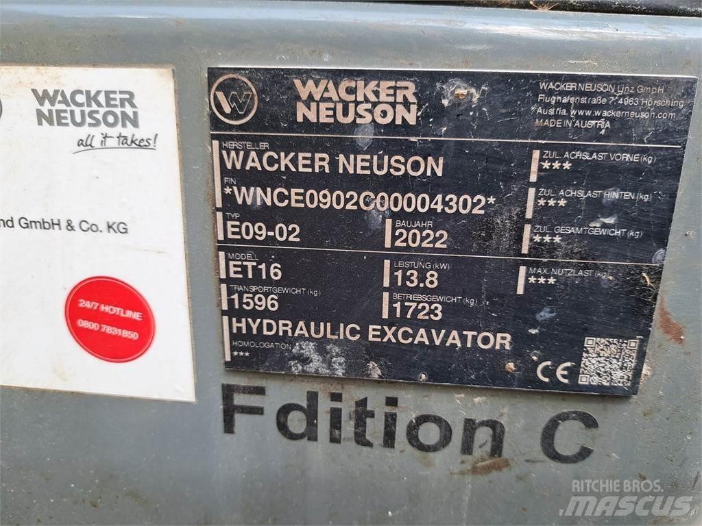 Wacker Neuson ET16 Crawler excavators