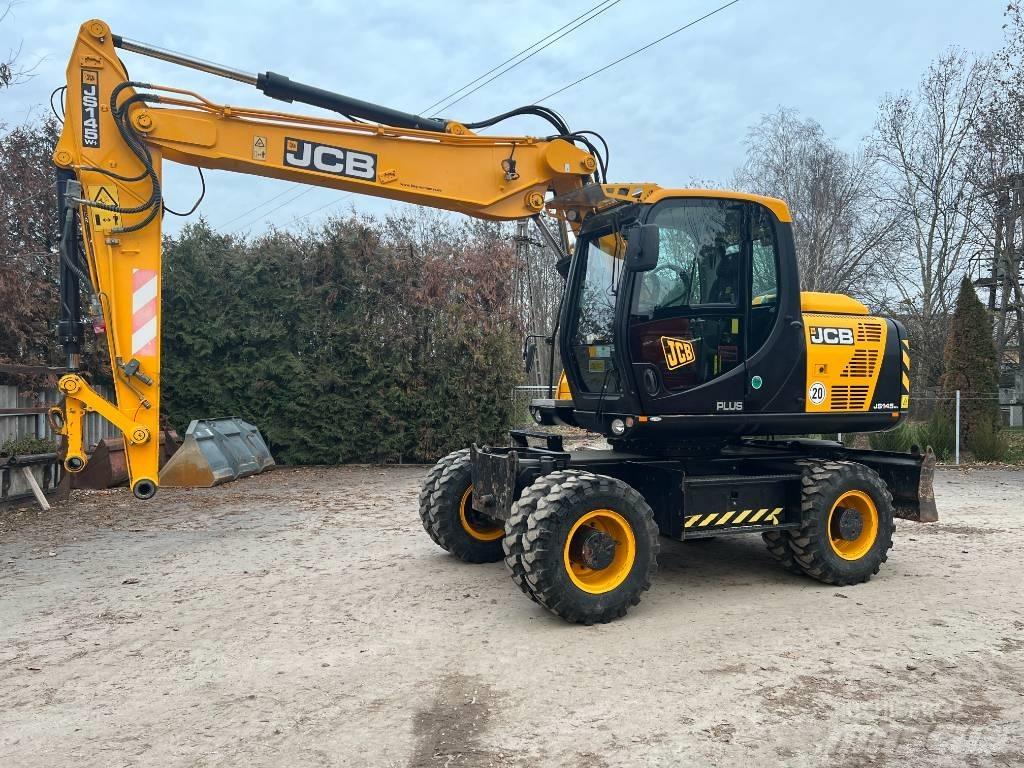 JCB JS 145 W+ TT4i Wheeled excavators