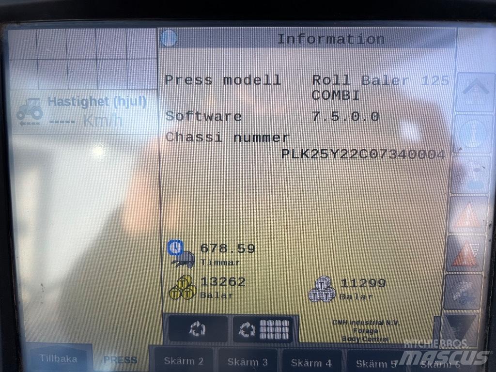 New Holland RB 125 Round balers
