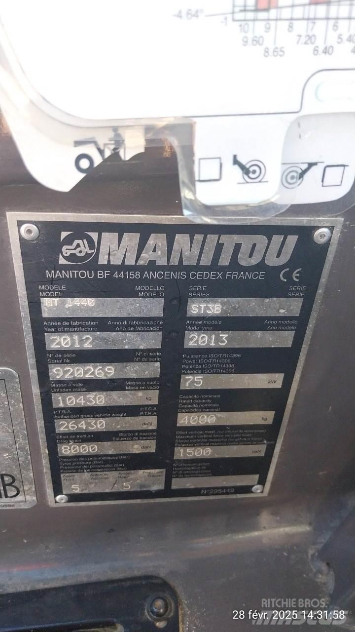 Manitou MT1440 Telescopic handlers