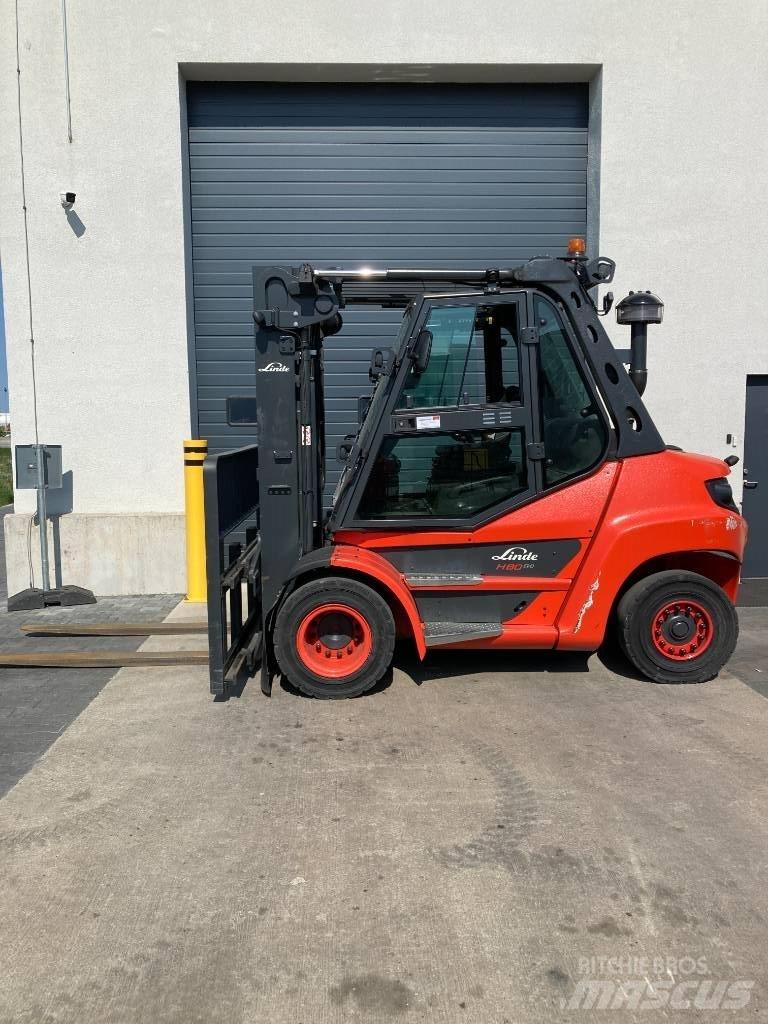 Linde H80D/396-03 Diesel trucks