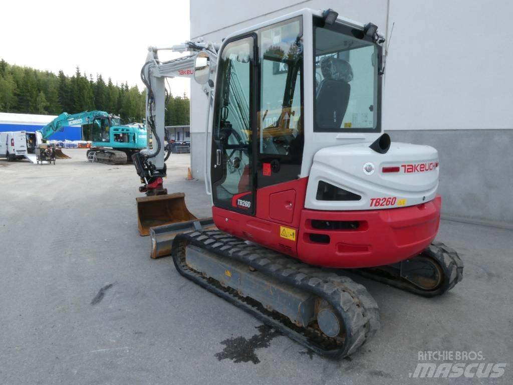 Takeuchi TB260 Mini excavators < 7t (Mini diggers)