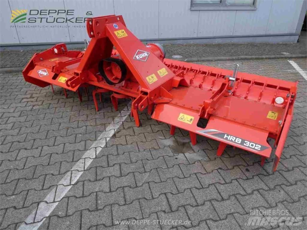 Kuhn HRB 302 D Power harrows and rototillers
