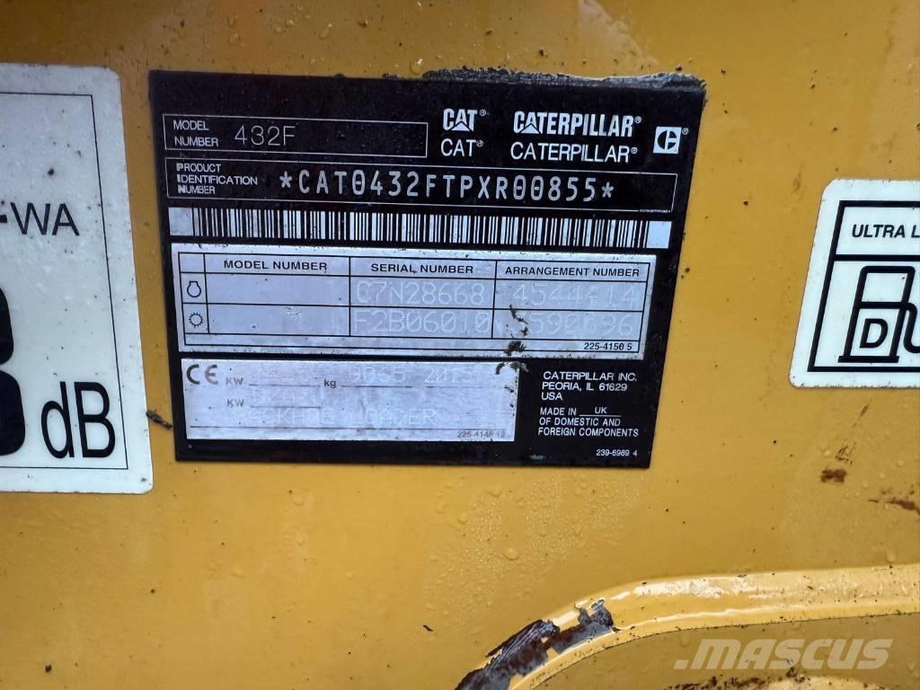CAT 432 F Backhoe