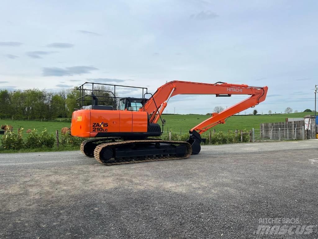 Hitachi Zaxis 210 LC Long reach excavators