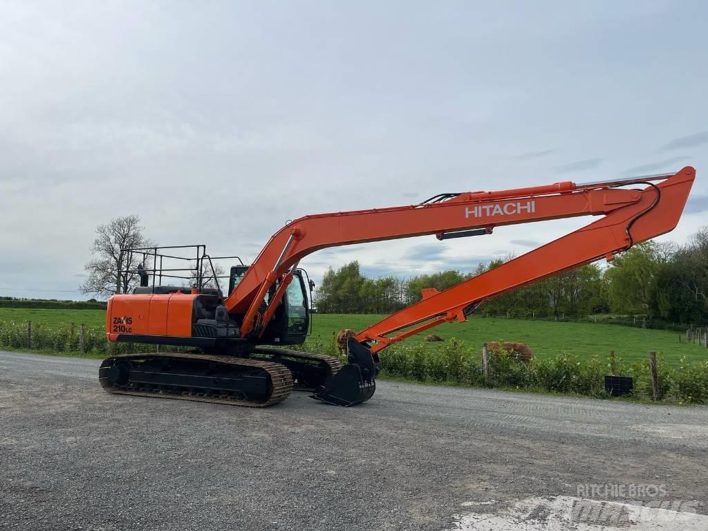 Hitachi Zaxis 210 LC Long reach excavators