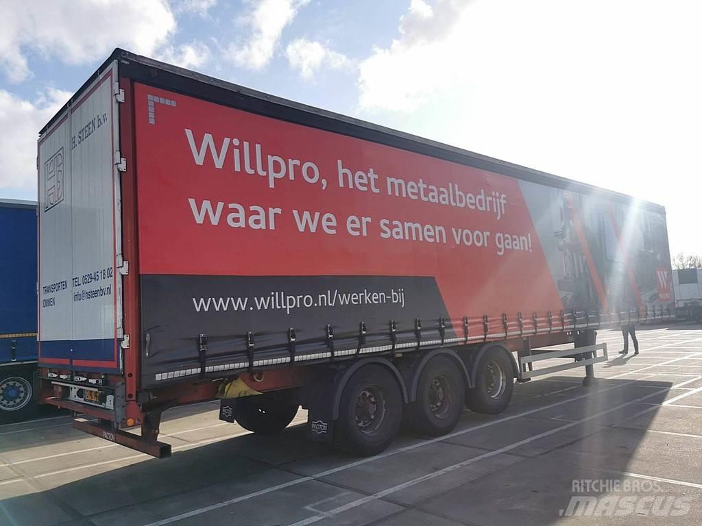 Pacton N/A Curtain sider semi-trailers