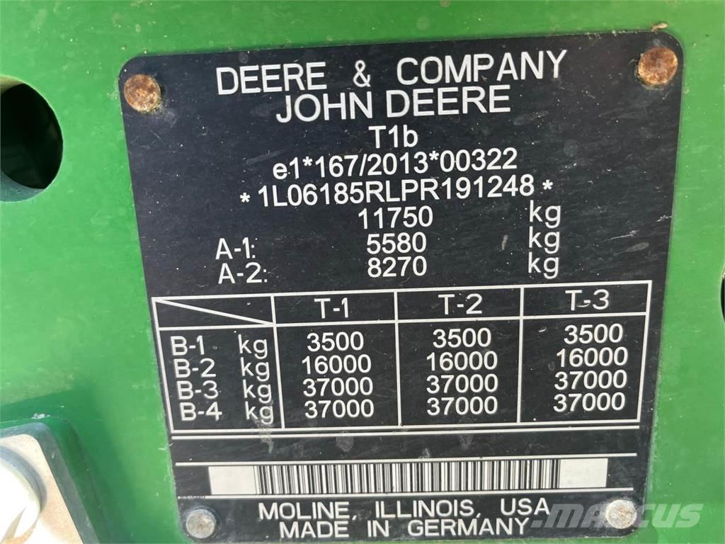 John Deere 6R 185 Tractors