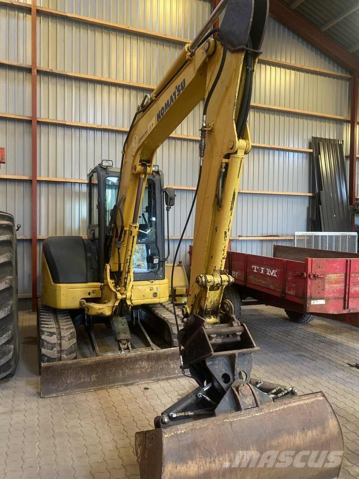 Komatsu PC50MR-2 Wheeled excavators