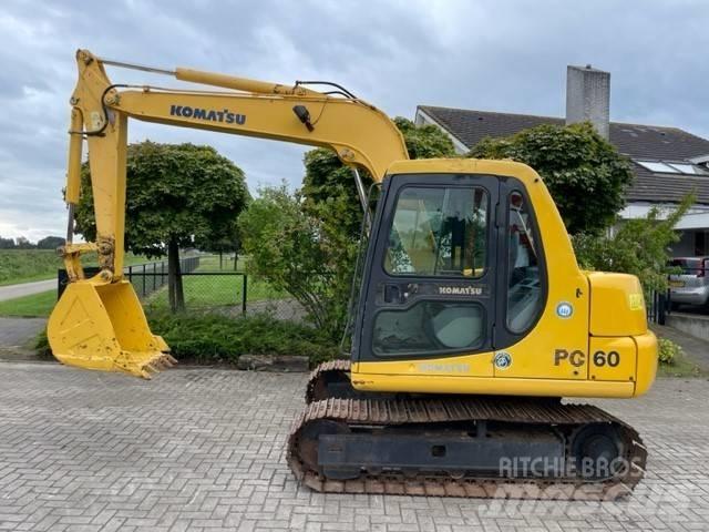 Komatsu PC60-5 Crawler excavators