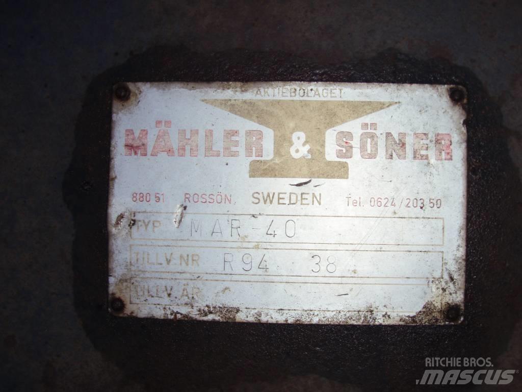 Mählers Snöblad 4m Plows