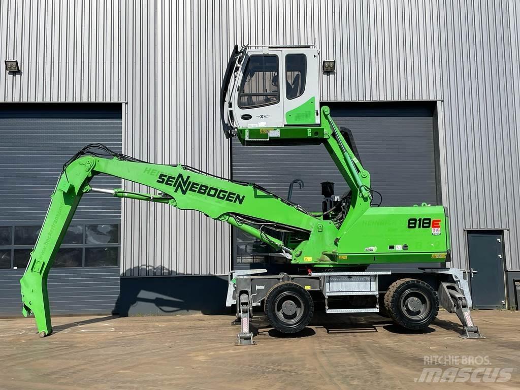 Sennebogen 818E Wheeled excavators