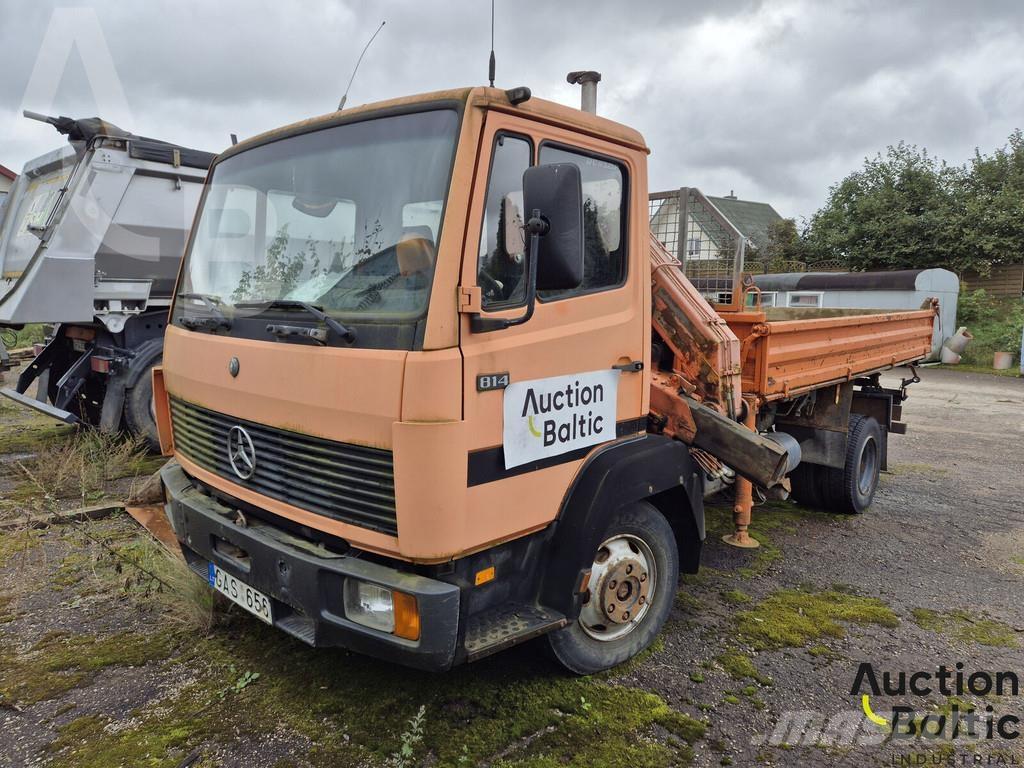 Mercedes-Benz 814 Tipper trucks