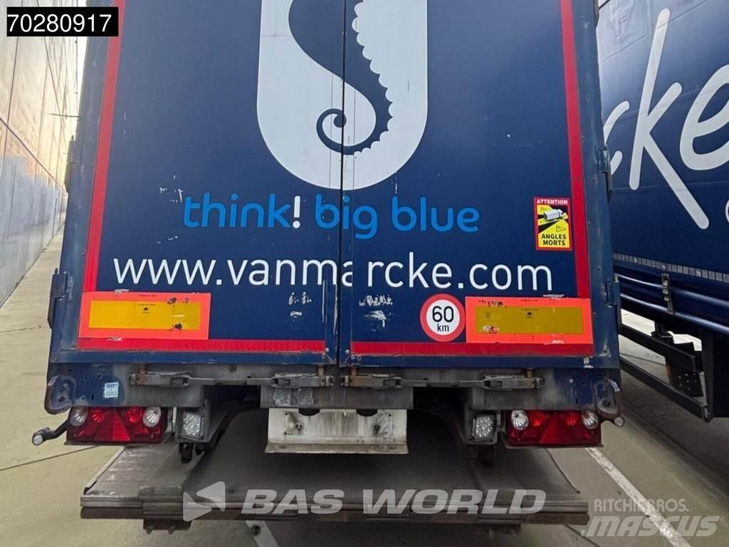  System 3 axles Curtain sider semi-trailers