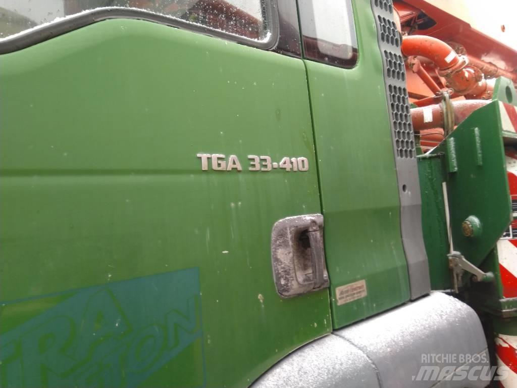 MAN TGA 33.410 Concrete pumps