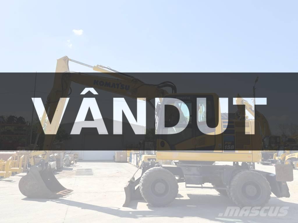 Komatsu PW 158-11 Wheeled excavators