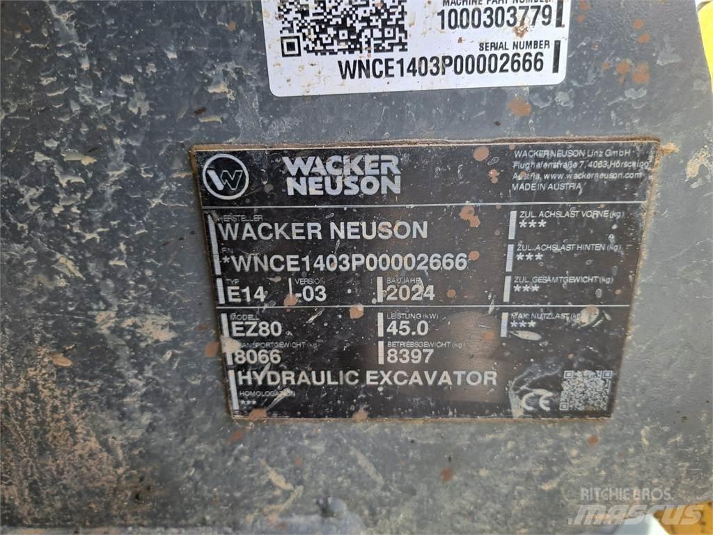 Wacker Neuson EZ80 Crawler excavators