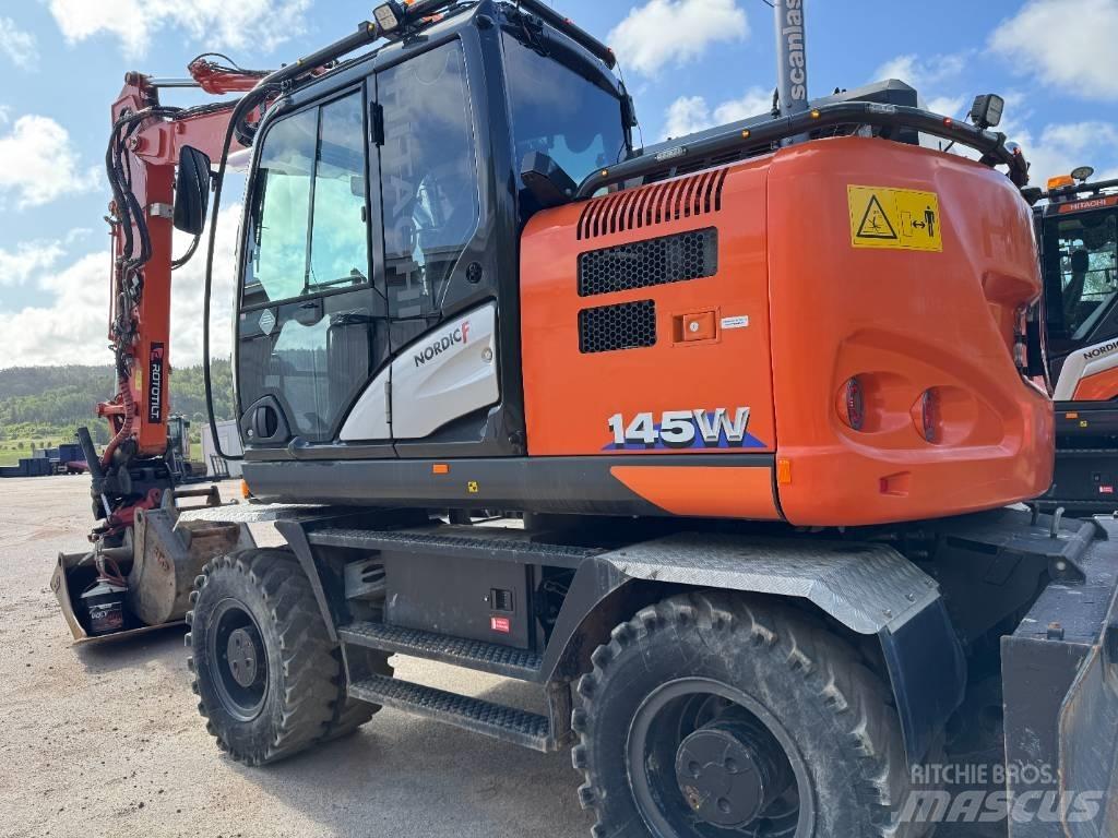 Hitachi ZX 145 W-6 Wheeled excavators