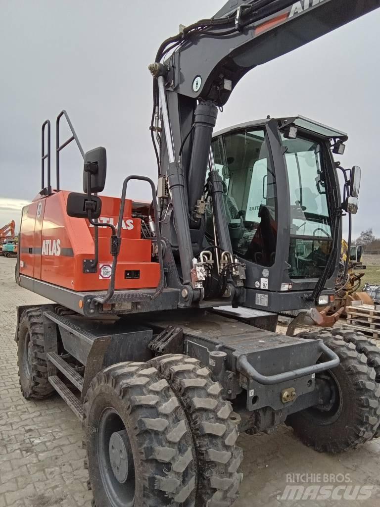 Atlas 150W Wheeled excavators