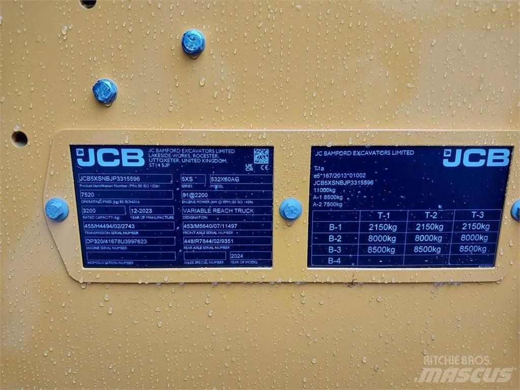 JCB 532-60 AGRI Telescopic handlers