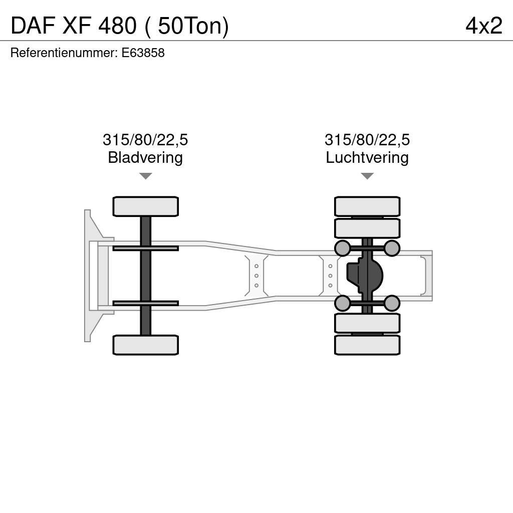 DAF XF 480 ( 50Ton) Prime Movers