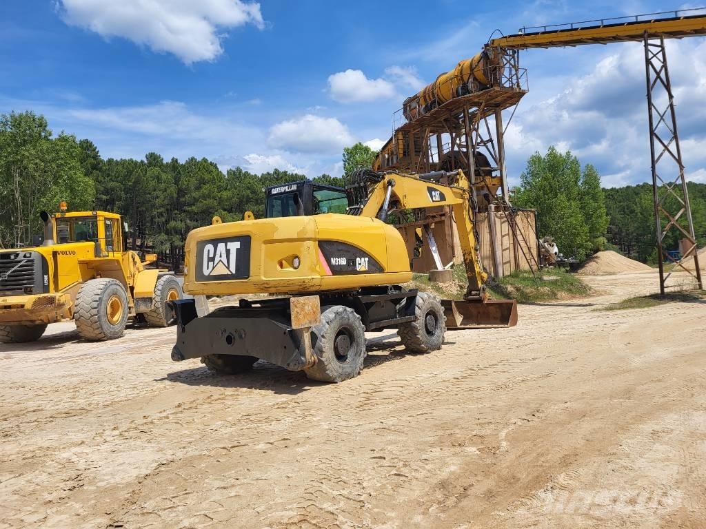 CAT M318d Wheeled excavators