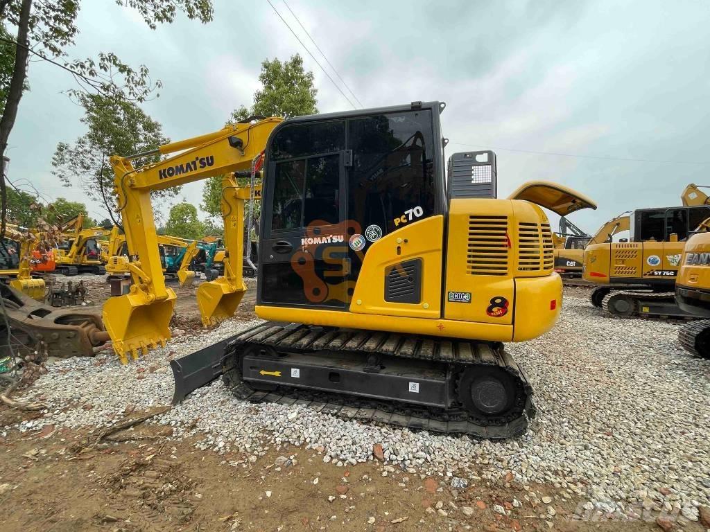 Komatsu PC 70 Mini excavators  7t - 12t