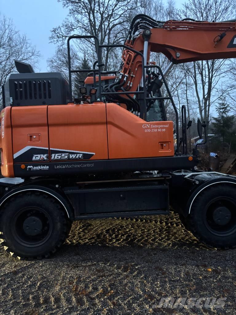 Doosan DX 165 W-7 Wheeled excavators