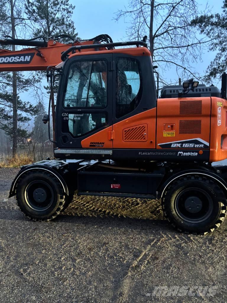 Doosan DX 165 W-7 Wheeled excavators