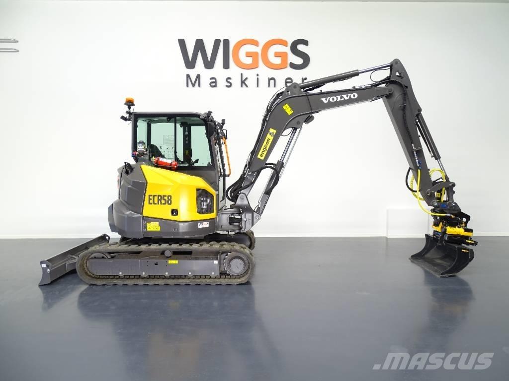Volvo ECR58F Mini excavators < 7t (Mini diggers)