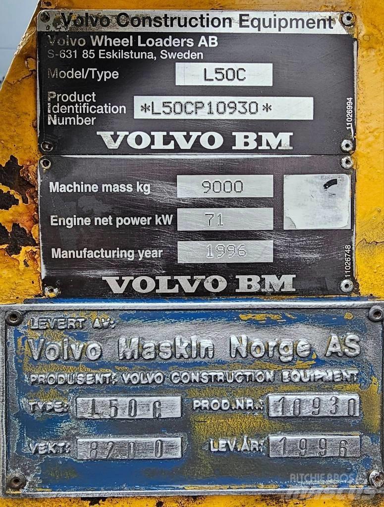 Volvo L 50 C Wheel loaders
