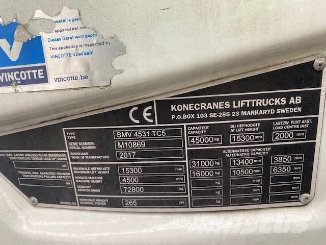 Konecranes SMV 4531 Reach stackers