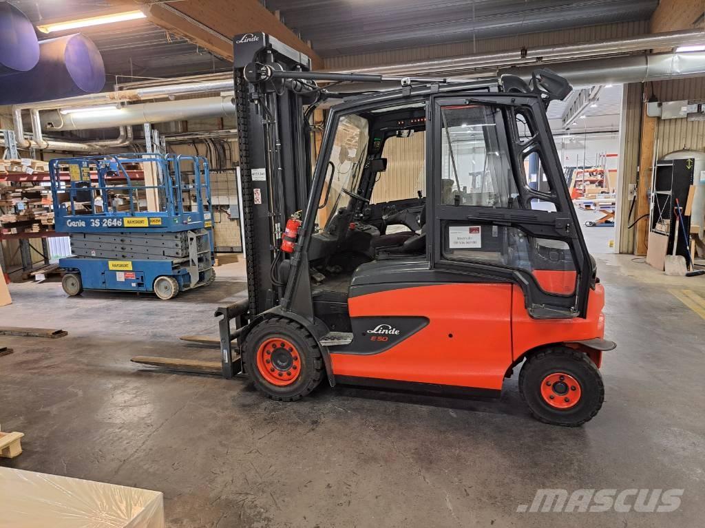 Linde E50HL-01 Electric forklift trucks