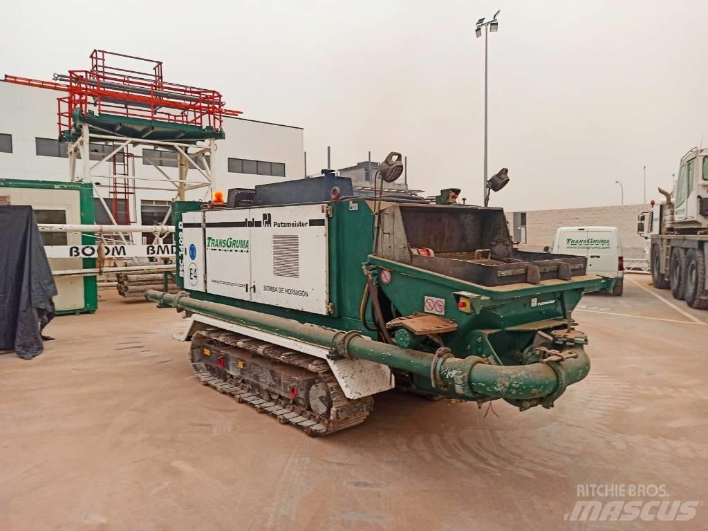 Putzmeister 1409D Concrete distribution booms