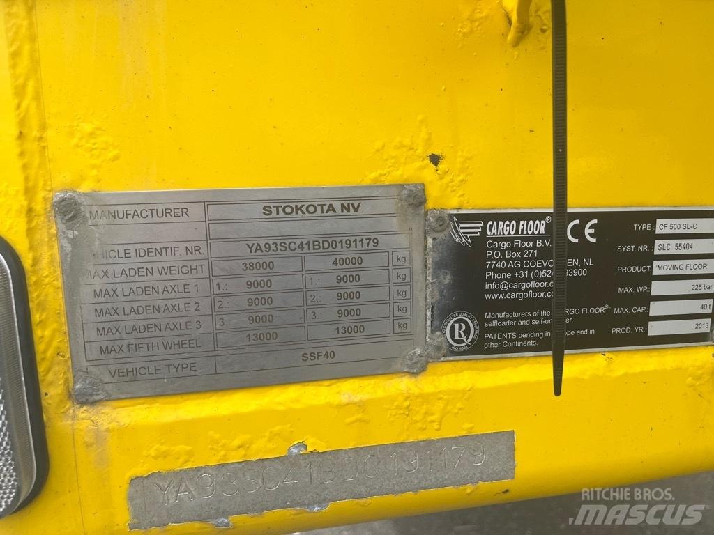 STOKOTA CargoFloor Wood chip semi-trailers