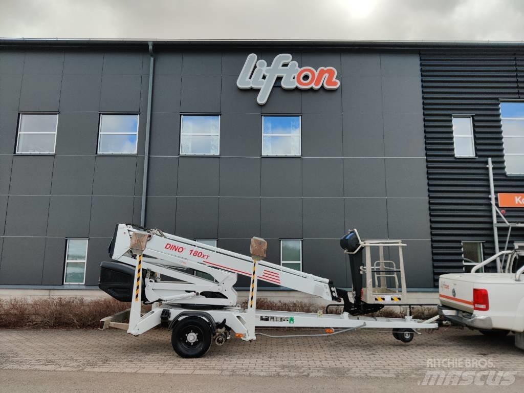 Dino 180 XT  Skylift Trailer mounted platforms