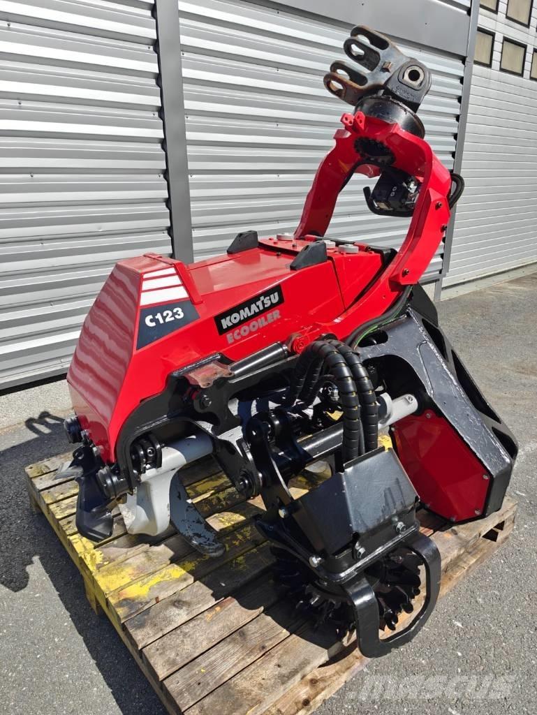 Komatsu C 123 Harvester heads