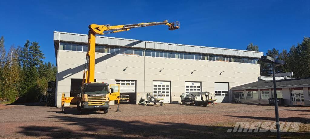 Scania P124 GB Truck mounted platforms