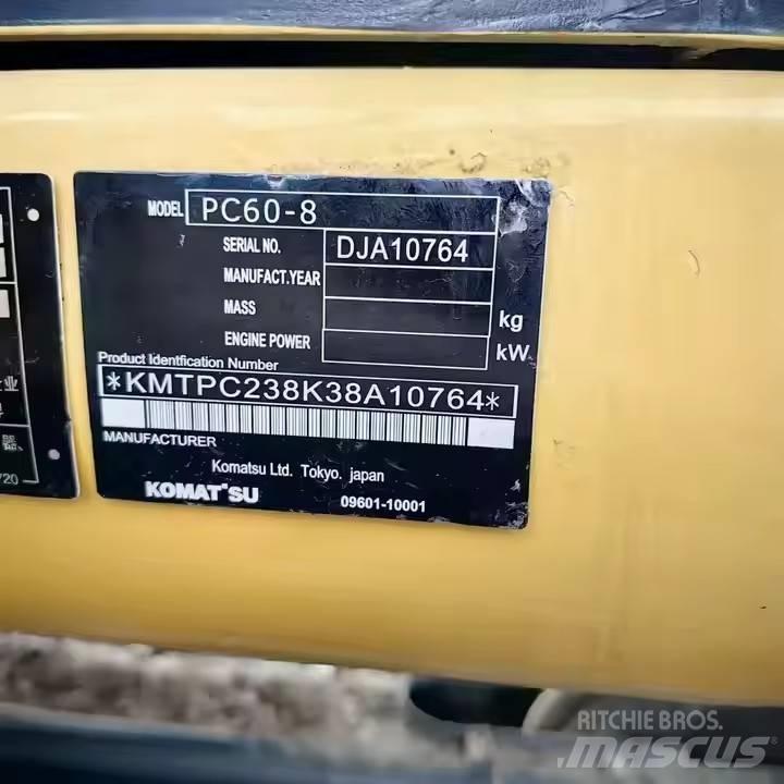 Komatsu PC60 Crawler excavators
