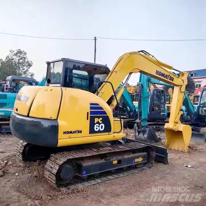 Komatsu PC60 Crawler excavators